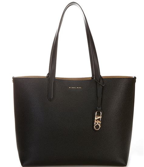 michael kors raven pebble tote